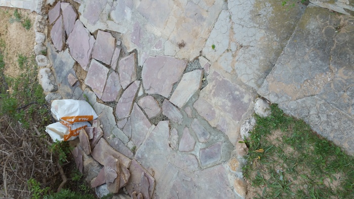 First attempt at crazy paving